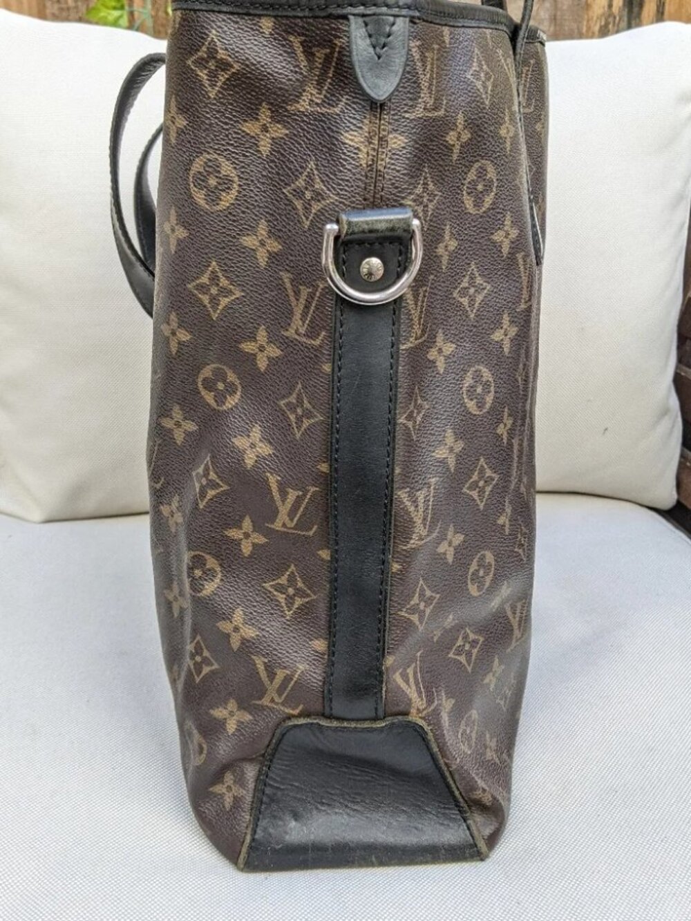 Louis Vuitton LV Tote Bag Devius Browns MACASSAR - Picture 4 of 16